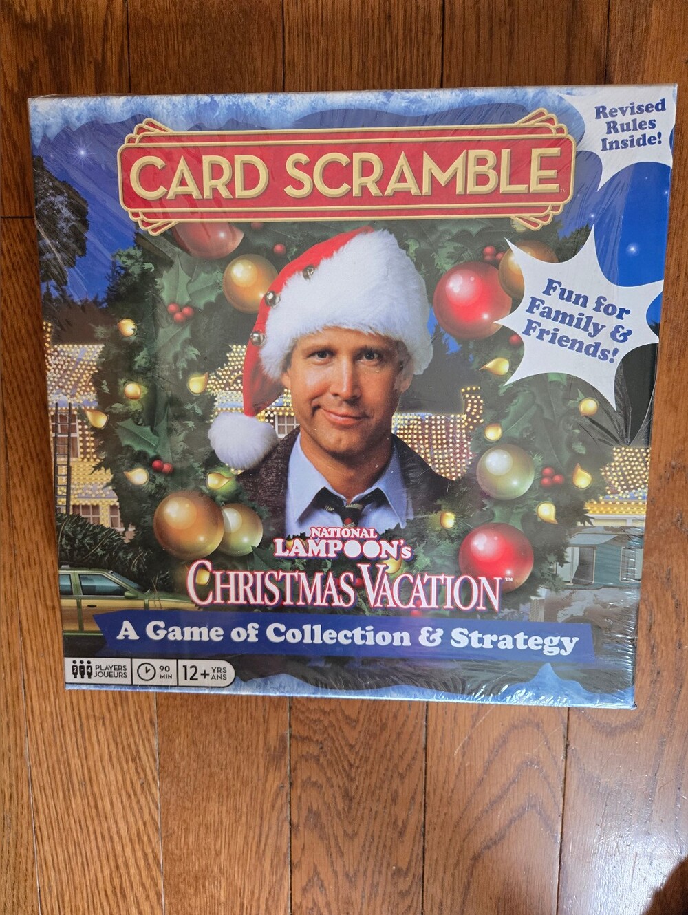National Lampoons Christmas Vacation Card Scramble Board Game